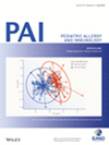 PEDIATRIC ALLERGY AND IMMUNOLOGY雜志封面